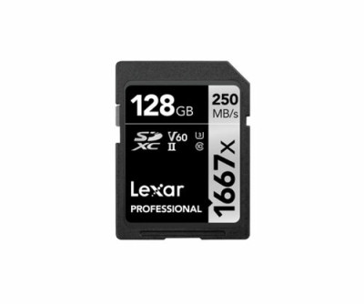 128GB 1667x UHS-II SDXC